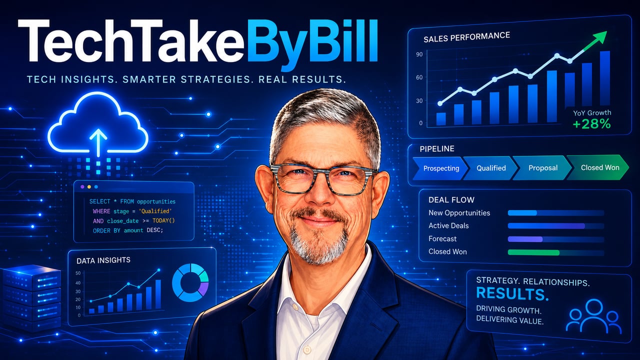 TechTakeByBill for LinkedIn 16x9